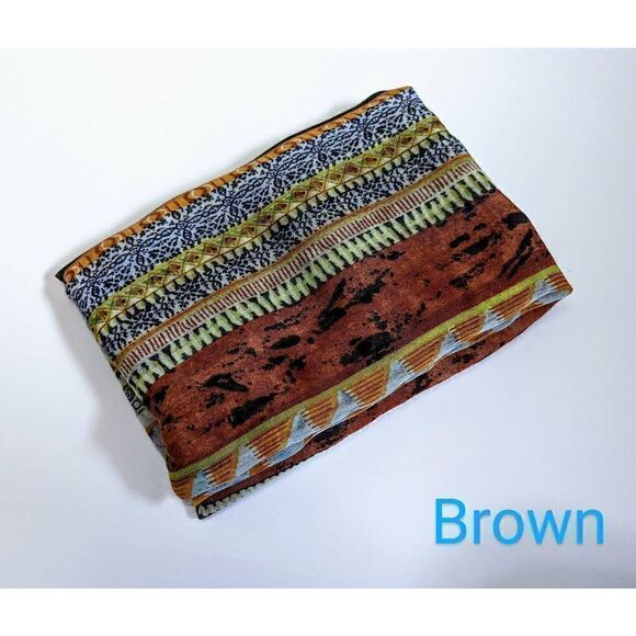 Ladies Aztec Scarf  - Picture 2 of 13